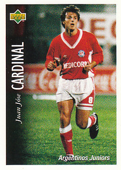 Juan Jose Cardinal Argentinos Juniors 1995 Upper Deck Futbol Argentina #104